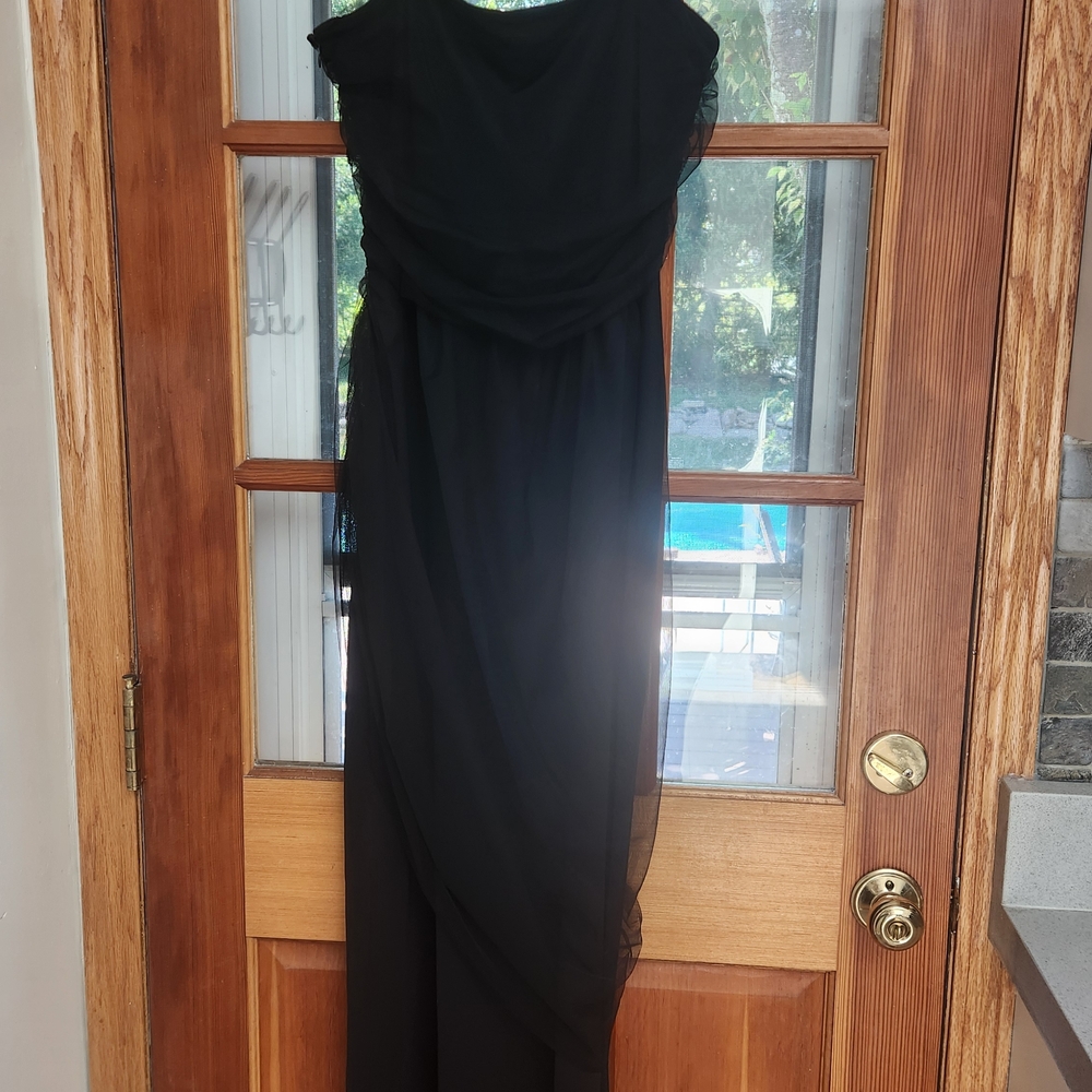 DKNY Black Maxi Dress